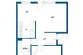 1 bedroom apartment 53 m² Helsinki sub-region, Finland