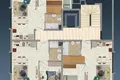 Penthouse 1 bedroom 50 m² Kestel, Turkey