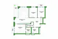 Appartement 4 chambres 96 m² Riga, Lettonie