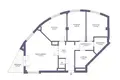 Apartamento 3 habitaciones 117 m² Varsovia, Polonia