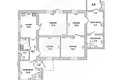 Wohnung 51 m² Muchaviecki sielski Saviet, Belarus