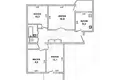 4 room apartment 76 m² Muchaviecki sielski Saviet, Belarus