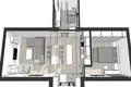 Appartement 1 chambre 59 m² Bijelske Krusevice, Monténégro