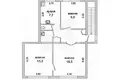 Wohnung 3 zimmer 76 m² Kryuliany, Belarus