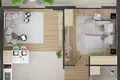 Квартира 36 м² Буртаиши, Черногория