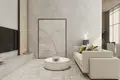 Complexe résidentiel New complex of furnished apartments Concept 7 with swimming pools and a wellness center close to Palm Jumeirah, JVC, Dubai, UAE