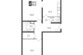 2 room apartment 69 m² Leninsky District, Russia