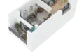 Penthouse 1 bedroom 96 m² Agios Amvrosios, Northern Cyprus