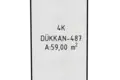 Apartment 59 m² Aksu, Turkey