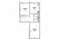 Appartement 1 chambre 47 m² Brest, Bélarus