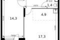 Appartement 2 chambres 50 m² Sapronovo, Russie