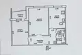 2 room apartment 52 m² Homyel, Belarus