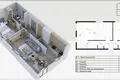 1 bedroom apartment 42 m² Budva, Montenegro
