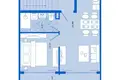 Квартира 1 спальня 57 м² Тиват, Черногория
