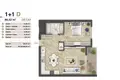 Квартира 2 комнаты 73 м² Konak, Турция