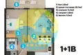 2 room apartment 77 m² Mezitli, Turkey