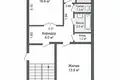 2 room apartment 51 m² Lida, Belarus