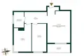 Wohnung 3 zimmer 59 m² Warschau, Polen