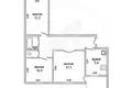 3 room apartment 64 m² Brest, Belarus