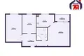 Apartamento 3 habitaciones 72 m² Cysc, Belarús