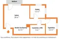 3 room apartment 43 m² Lodz, Poland