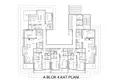 Mieszkanie 2 pokoi 69 m² Alanya, Turcja