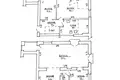 Wohnungen auf mehreren Ebenen 3 zimmer 109 m² in Minsk, Belarus