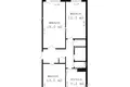 3 room apartment 71 m² Vidamlia, Belarus