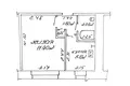 Mieszkanie 1 pokój 21 m² Homel, Białoruś