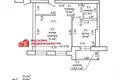 1 room apartment 46 m² Hrodna, Belarus