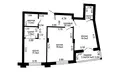 Квартира 2 комнаты 65 м² Минск, Беларусь