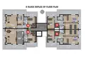 1 bedroom apartment 48 m² Oba, Turkey