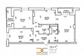 Appartement 3 chambres 92 m² Minsk, Bélarus