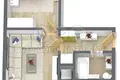 Wohnung 3 zimmer 43 m² Milowitz, Tschechien