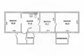 Apartment 49 m² Muchaviecki sielski Saviet, Belarus