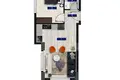 3 room apartment 70 m² Alanya, Turkey