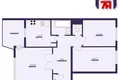 Apartamento 3 habitaciones 60 m² Borisov, Belarús