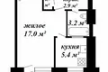 1 room apartment 30 m² in Brest, Belarus