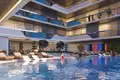 Complejo residencial New complex of apartments with private swimming pools Samana Parkville with rich infrastructure, Dubailand Residence Complex, Dubai, UAE