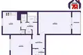 Mieszkanie 2 pokoi 56 m² Lubań, Białoruś
