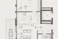 Apartamento 1 habitacion 58 m² Limnatis, Chipre