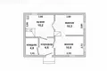 Haus 40 m² Rasnianski sielski Saviet, Belarus