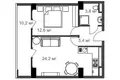 Wohnung 2 zimmer 56 m² Batumi, Georgien