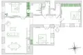 Mieszkanie 4 pokoi 102 m² Budapeszt, Węgry
