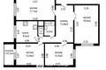 Mieszkanie 4 pokoi 92 m² Mińsk, Białoruś