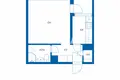 Mieszkanie 1 pokój 29 m² Helsinki sub region, Finlandia