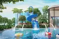 Complexe résidentiel New high-rise residence with a swimming pool, a water park and a panoramic view of the ocean, Jomtien, Pattaya, Thailand