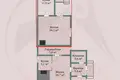 Квартира 32 м² Большая Ухолода, Беларусь