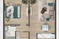 1 room apartment 86 m² Ras al-Khaimah, United Arab Emirates