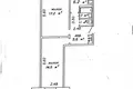 2 room apartment 47 m² Minsk, Belarus